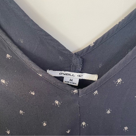 O’Neill navy blue cropped V neck tank top USM - Picture 4 of 4